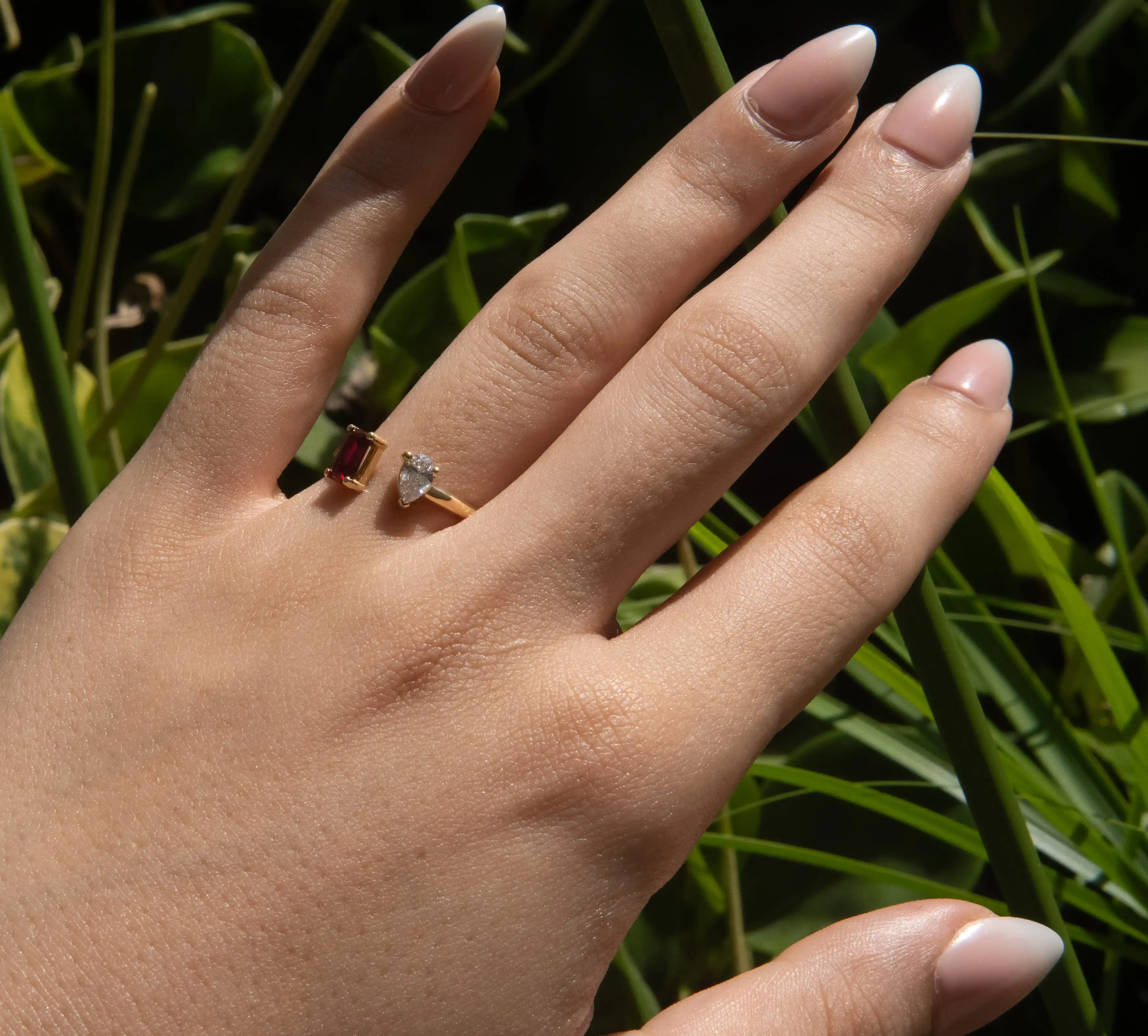Natural diamonds from the earth
